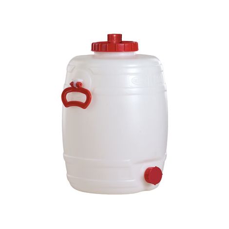 GRAF  Barril  30  l  PE  blanco  -  825052 (1/2)