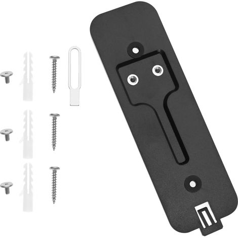 Plaque arrière noire pour sonnette, support de montage pour sonnette, accessoires pour sonnette, plaque de montage pour sonnette-AquaForge
