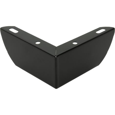 Gamba per mobile angolare, nero opaco, altezza 5,5 cm (1/3)