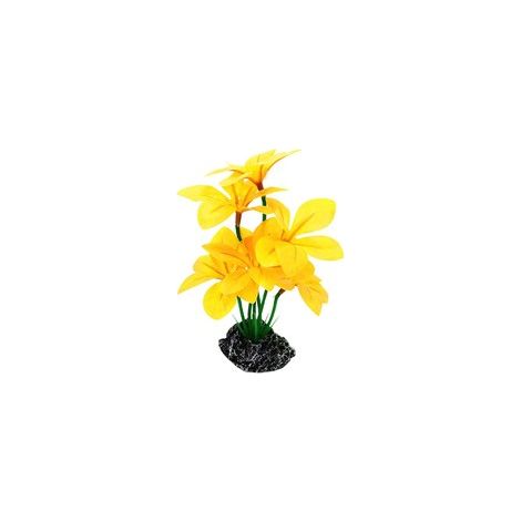 2 pièces artificielles pour aquarium, décorations pour aquarium, hamac à feuilles pour Betta, plantes réalistes en soie et plastique de7 pouces, cache pour Betta, Goldfish, reptiles et petits aquarium (1/4)