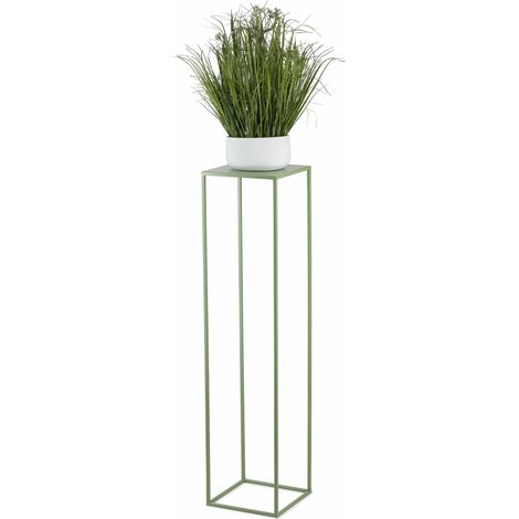 Supporto per fiori verde da terra, 100 cm