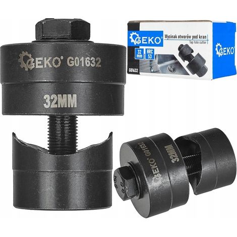 Attrezzo idraulico geko hole cutter acciaio 40CR durezza 53 HRC (1/3)