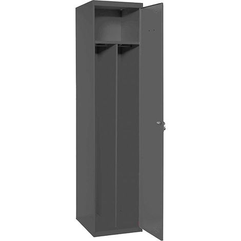 SIMONLOCKER casiers métalliques (180x40x50cm) ANTHRACITE (1/2)