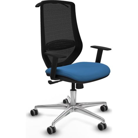 Piqueras y Crespo Mardos Silla de oficina azul claro (1/3)