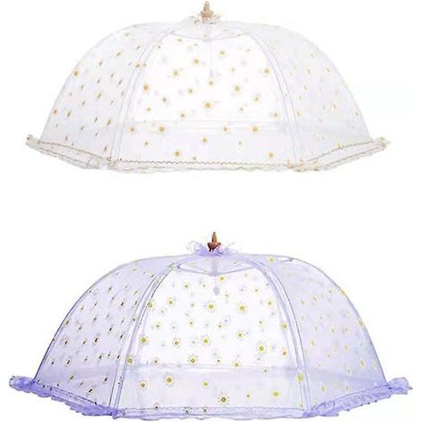 pezzi Coperchio per alimenti a cupola in rete anti-mosche Coperchio per torte Coperchio per alimenti a cupola (1/5)