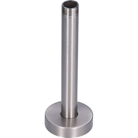 Rallonge de douche NPT 20 mm en acier inoxydable SUS304, fixation au plafond, accessoire de salle de bain, 15,2 cm / 6 pouces, finition brossée (1/5)