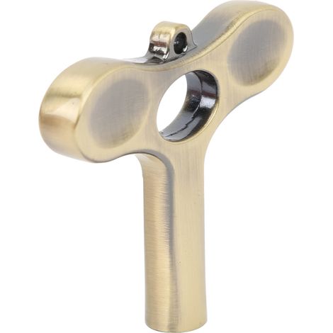 Clé d'accordage de tambour en forme de T, diamètre intérieur de 5,5 mm, accessoire d'instrument, utilisée pour ajuster les vis (bronze). (1/5)