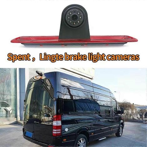 Cámara de visión trasera para coche, luz de freno de estacionamiento, luz de freno de montaje alto para Mercedes Benz Sprinter W906