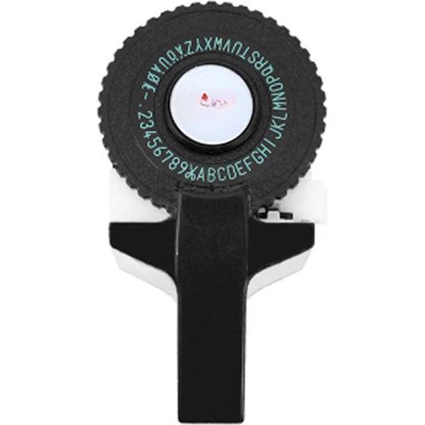 Irovami Mini étiqueteuse portable manuelle, machine à écrire et à gaufrer les étiquettes 3D, avec rubans d'étiquettes en PVC de 9 mm. (1/5)