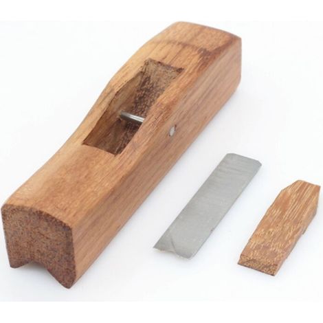 Rabot en acajou d'Indonésie, rabot à découper, rabot à chanfreiner
