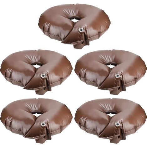 5 D'irrigation pour Arbres Anneau, 56L Anneau D'arrosage PVC résistant aux UV, Sac D'irrigation pour Arbres à Réapprovisionnement Automatique en eau, Anneaux D'irrigation pour Jeunes Arbres Fruitiers (1/5)
