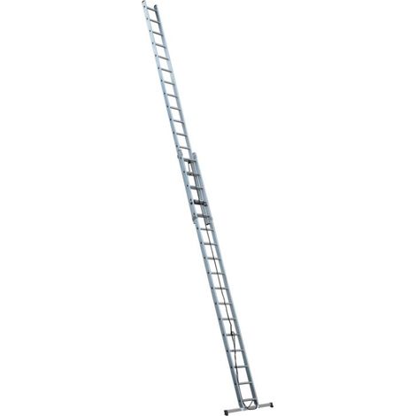 Escalux – Échelle télescopique aluminium 2x17 marches – Charge maximale 150 kg – Longueur déployée 8,80 m – Blocage automatique (1/5)