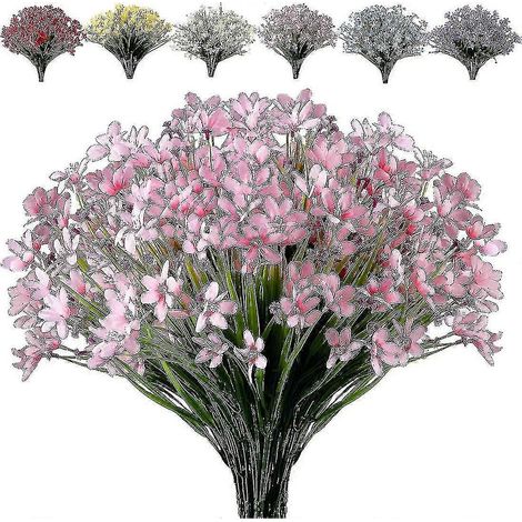Bouquet de jonquilles artificielles, résistantes aux UV et aux couleurs inaltérables. (1/5)