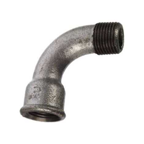 Cornat Temperguss-Bogen 90° 3/4 '' 1 Muffe verzinkt Winkel & Bögen