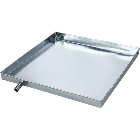 Bac de Récupération pour Climatiseur en Fer et Plastique, Bac à Eau Climatisation Anti-fuite pour Intérieur et Extérieur, pour Fête Estivale (1/5)