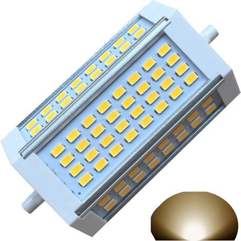 R7S LED J118 118mm Dimmable Ampoule 30W Réchauffez La Lumière 3000k Blanc Chaud AC 220V 3000LM Fin J Projecteur De J LED Pour équivaut R7S 300w 400w Halogène Incandescente De Remplacement [Classe éner (1/5)
