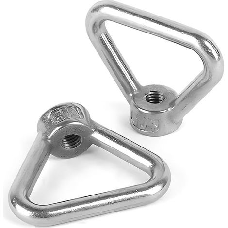 M12 Écrou à Anneau Triangulaires en Acier Inoxydable Écrou à Oeil de Levage Écrous à Œillet M12 (1 Pièces) (1/5)