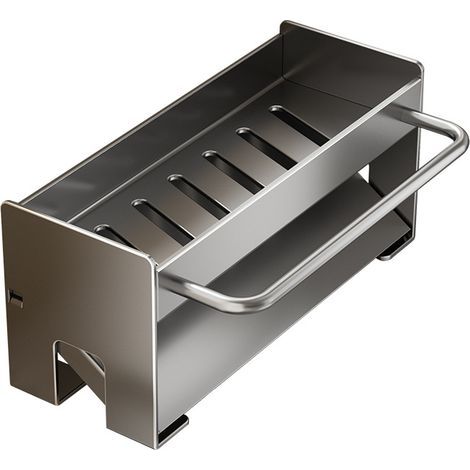 Escurridor de platos de cocina, escurridor de toallas de cocina, gris (1/5)