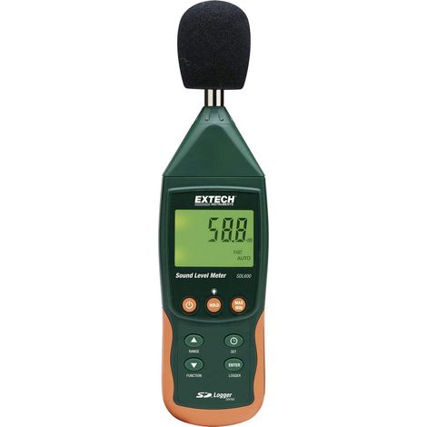 Schallpegel-Messgerät Extech SDL600 31.5 Hz - 8000 Hz 30 - 130 dB kalibriert Werksstandard (ohne Zer
