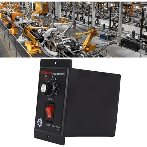 Contrôleur de vitesse pour moteur CC MSDC-A : Entrée 220 V CA, Sortie 90 V CC, 400 W (1/5)