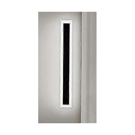 Aplique de pared LED impermeable para exteriores, lámpara de exterior con tira larga y moderna.