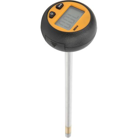 Digitales Boden-pH-Meter 2.0 pH-8.5 pH-, Temperatur- und Feuchtigkeitsmessgerät, hohe Präzision für Ackerland, Obstplantagen und Gewächshäuser (1/5)