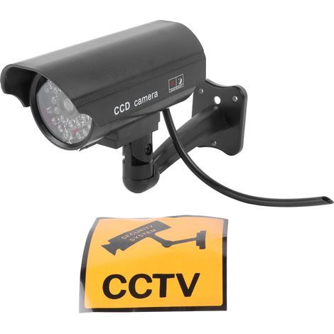 Attrappen von Überwachungskameras für den Innen- und Außenbereich, gefälschte CCTV-Überwachungskamera mit blinkender LED, Attrappen-Videoüberwachungskamera – ANPVIZ (1/5)