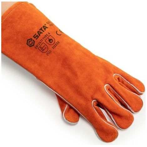 Gants de soudage, gants de protection en cuir, aramide, résistants à l'abrasion, aux déchirures, à l'usure et aux hautes températures, pour travaux de bricolage/soudure, gants de travail, lot de 3 pai