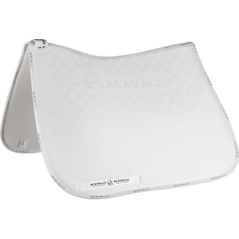 ACAVALLO Sottosella BIANCO DS CW-CS elastan bamboo grip silicone (1/3)