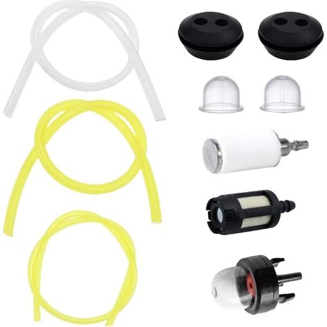 Tuyau d'Huile pour Débroussailleuse Ensemble Flexible Résistant pour Taille Haies Flux Optimisé Jardinage pour Pro 10 (1) (1/5)