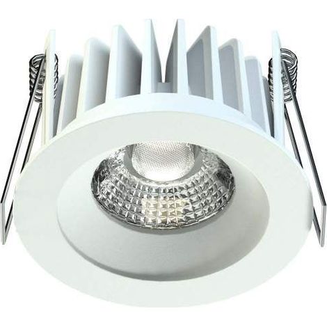 Spot LED COBI orientable ou fixe encastrable 10W 679 à 1050lm IP44 ou IP65 - Type de Spot LED - Spot LED orientable 10W - 679lm - 3000K - IP44 - Ø perçage 80mm