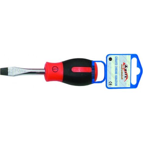 Giravite nano lama piatta a taglio - mm.6,5x45 - 12 bl