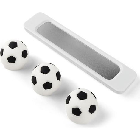 Support Magnétique Pour Câbles - Fixation Magnétique Et Adhésive - Compatible Câbles Jusqu'à 4 mm - Pour Bureau Voiture Tablette - 1 Pièce (1/5)