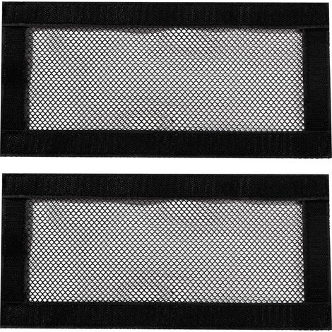 2 pezzi Copertura per bocchetta dell'aria sotto il sedile dell'auto Copertura per bocchetta dell'aria posteriore sotto il sedile Protezione sotto il sedile Adatto per Tesla Model 3 Model Y (1/5)