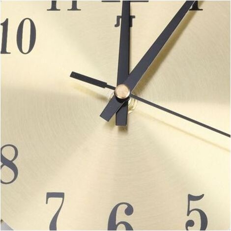 Horloge murale moderne et innovante pour la maison, décoration à Quartz suspendue pour salon (1/5)