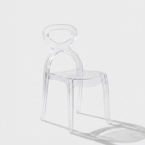Chaise transparente en polycarbonate Pigalle (1/5)