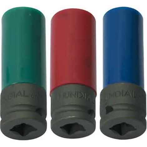CLÉ À DOUILLE HEXAGONALE MUNDIAL POUR JANTES EN ALLIAGE 1/2"