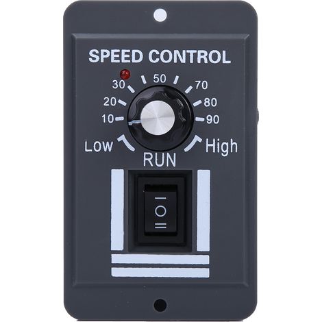 Régulateur de Vitesse PWM 12-60V 40A pour Moteur à Balais - Commutateur Réversible (1/5)