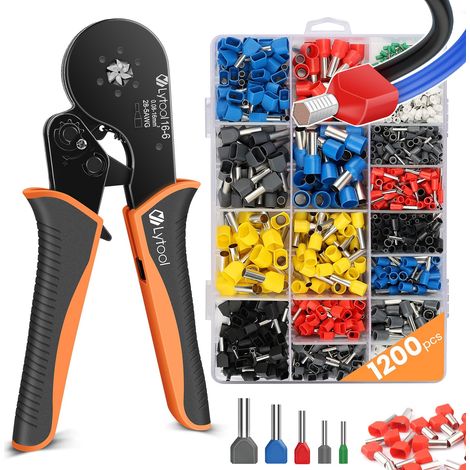 Pince à Sertir Cosse 16mm²(Hexagonale ou Quadrangulaire) (SET 16-6-B STYLE) (1/5)