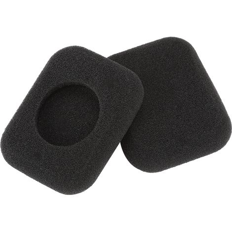 Paire de coussinets d'oreille de rechange, coussinets en mousse souple, étui de protection pour casque (1/5)
