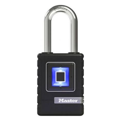 Cadenas Biométrique 56mm Déverrouillage Par Empreinte Digitale - Master Lock (1/10)