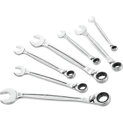 Set di 7 chiavi a cricchetto standard FACOM - 467B.J7PB (1/4)