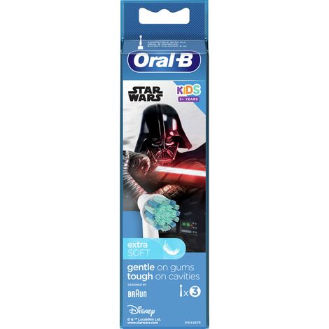 Oral-B 80352667 testina per spazzolino 3 pz Blu, Bianco (1/5)