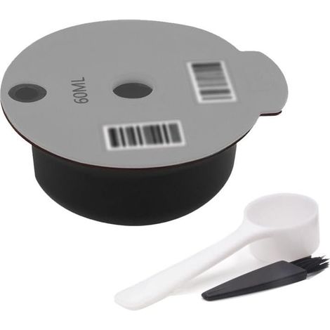 Capsule café réutilisable Tassimo, dosette silicone rechargeable 60 ml (1/5)