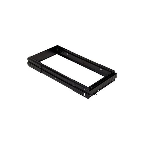 Cadres à dossiers suspendus largeur extensible - Largeur maxi : 584 mm - Largeur mini : 394 mm - Décor : Noir - HETTICH (1/2)
