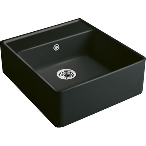 VB Spülstein Einzelbecken Spülstein Einzelbecken 632000 595x630mm Rechteck (1/2)