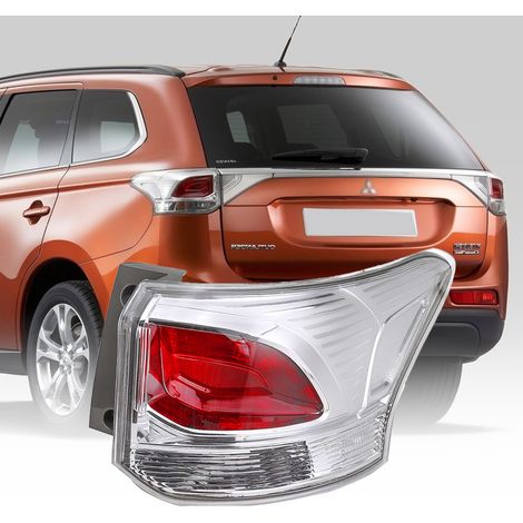 Feu arrière extérieur gauche / droit pour Mitsubishi Outlander 2013 2014 2015  Bloc optique arrière feu stop + feu de marche arrière, montage identique OEM (1/5)