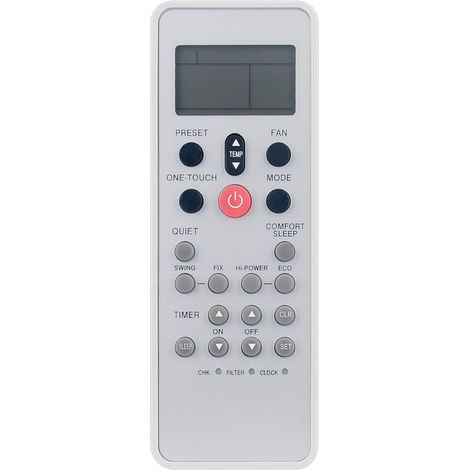 Lntyq Ersetzen Sie die Condizionatore-Fernbedienung passend für Toshiba Klimaanlage AC A/C WH-L03SE WC-L03SE KTDZ003 WH-L11SE RAS-10SKV-E2 KTDZ003