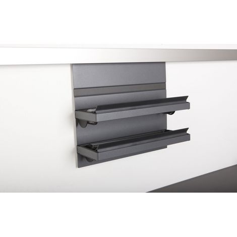 Kesseböhmer Linero MosaiQ graphitschwarz ROLLINERO Folienabroller von SOTECH