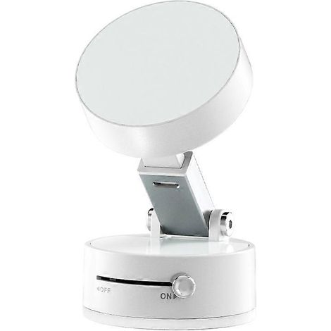 Support de téléphone pliable 2 en 1 avec ventouse puissante, adapté aux tableaux de bord de voiture et aux bureaux blancs. (1/5)